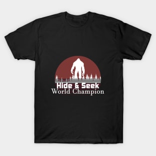 Big Foot Hide & Seek T-Shirt